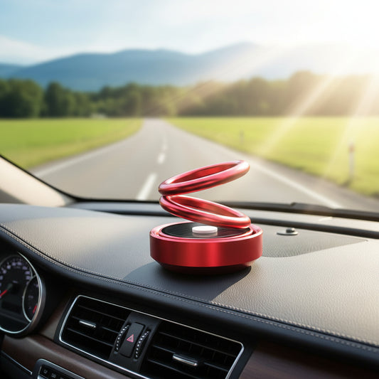 Vesqen Solar-Tech Levitating Ring Air Freshener (French Aromatherapy)